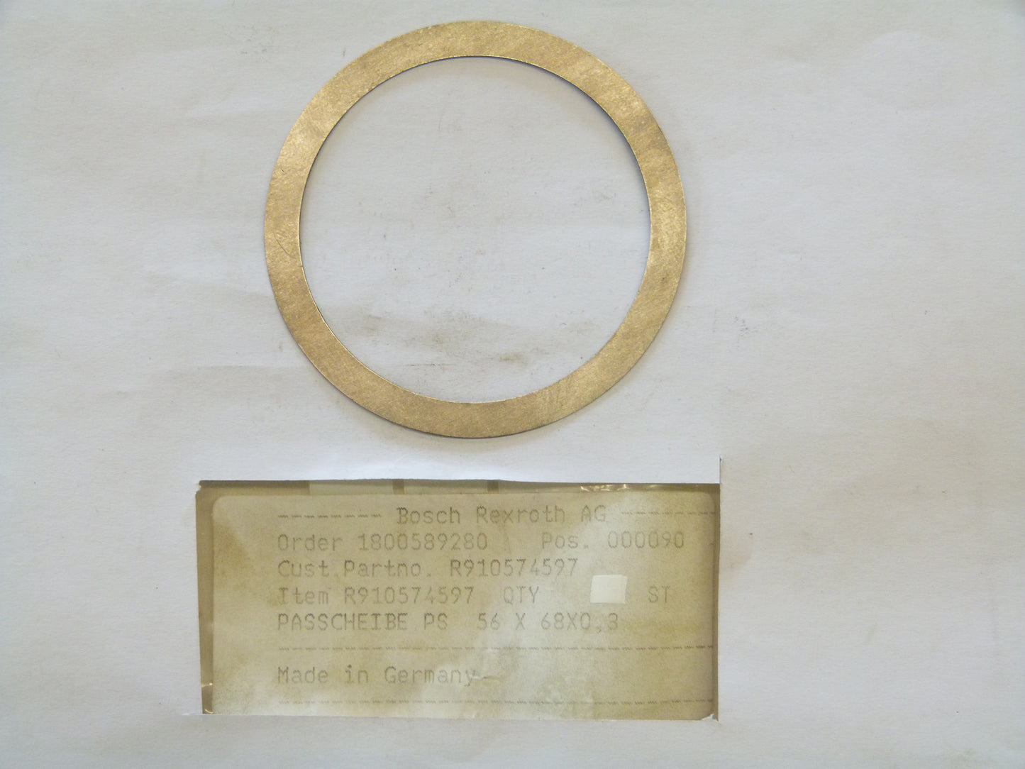 Image 1 of PASSCHEIBE PS 56 X 68X0,3