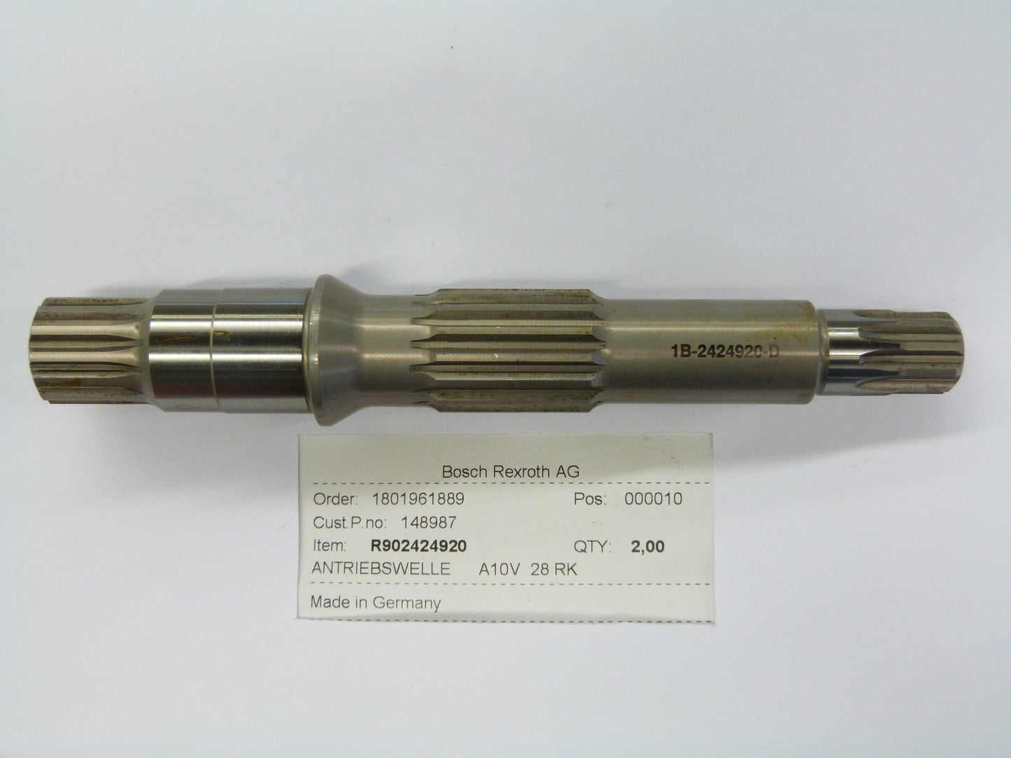 Image 1 of ANTRIEBSWELLE A10V 28 RK
