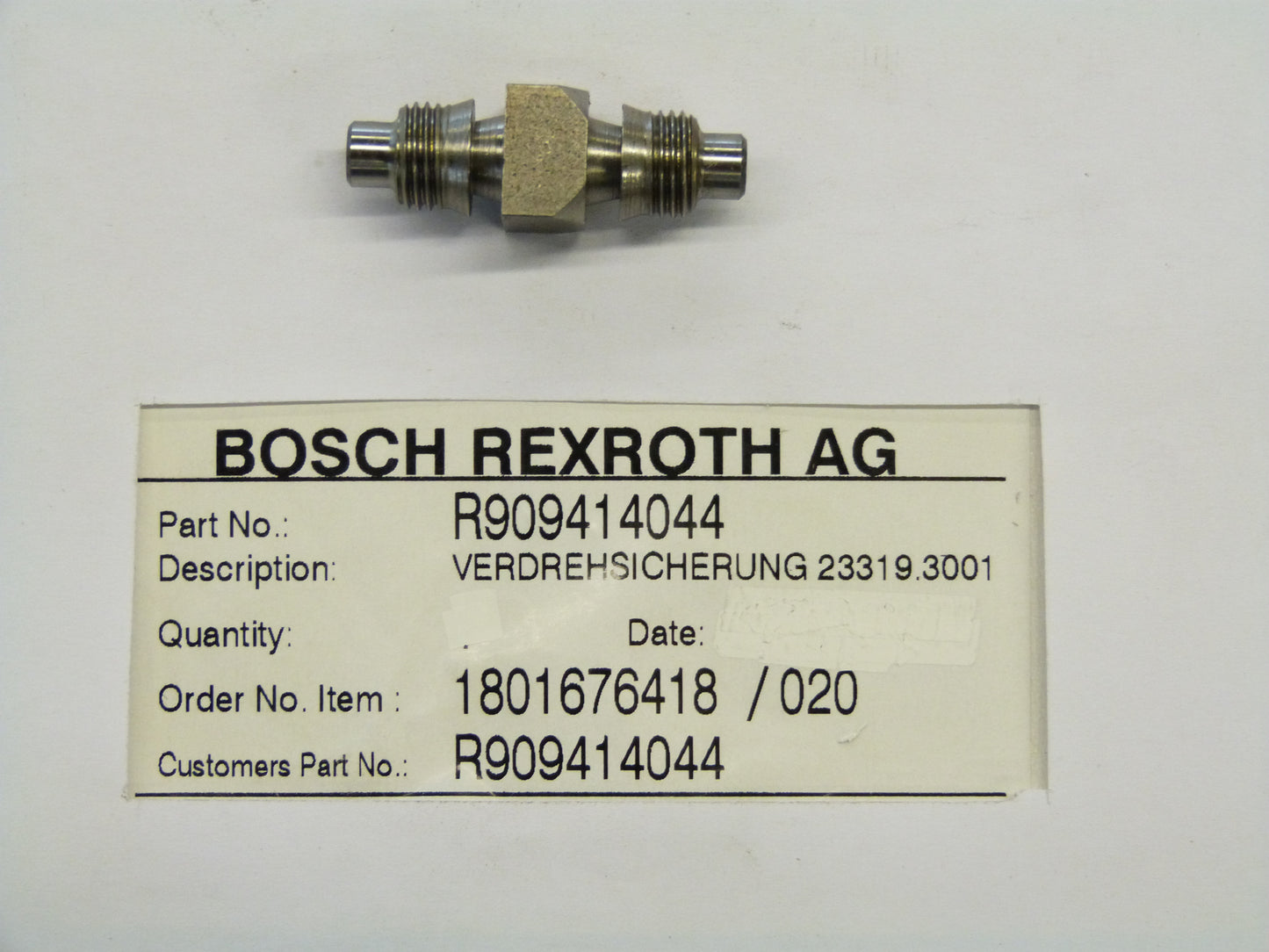 Image 1 of CONNECTING AGAINST TORSION