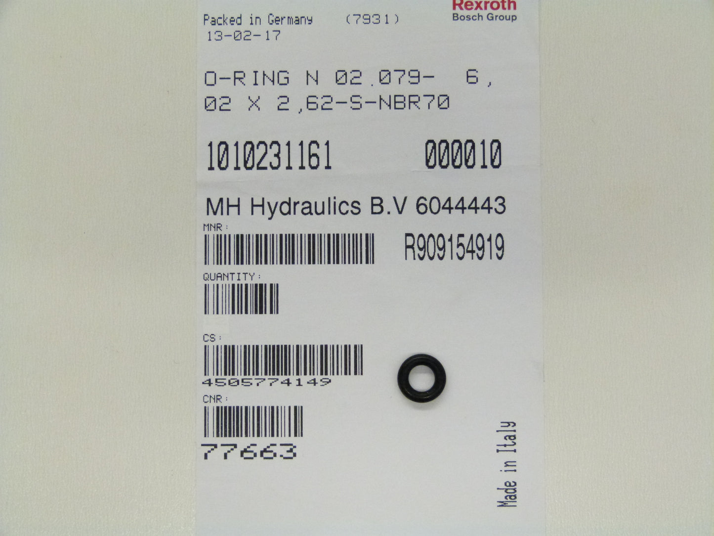 Image 1 of O-RING