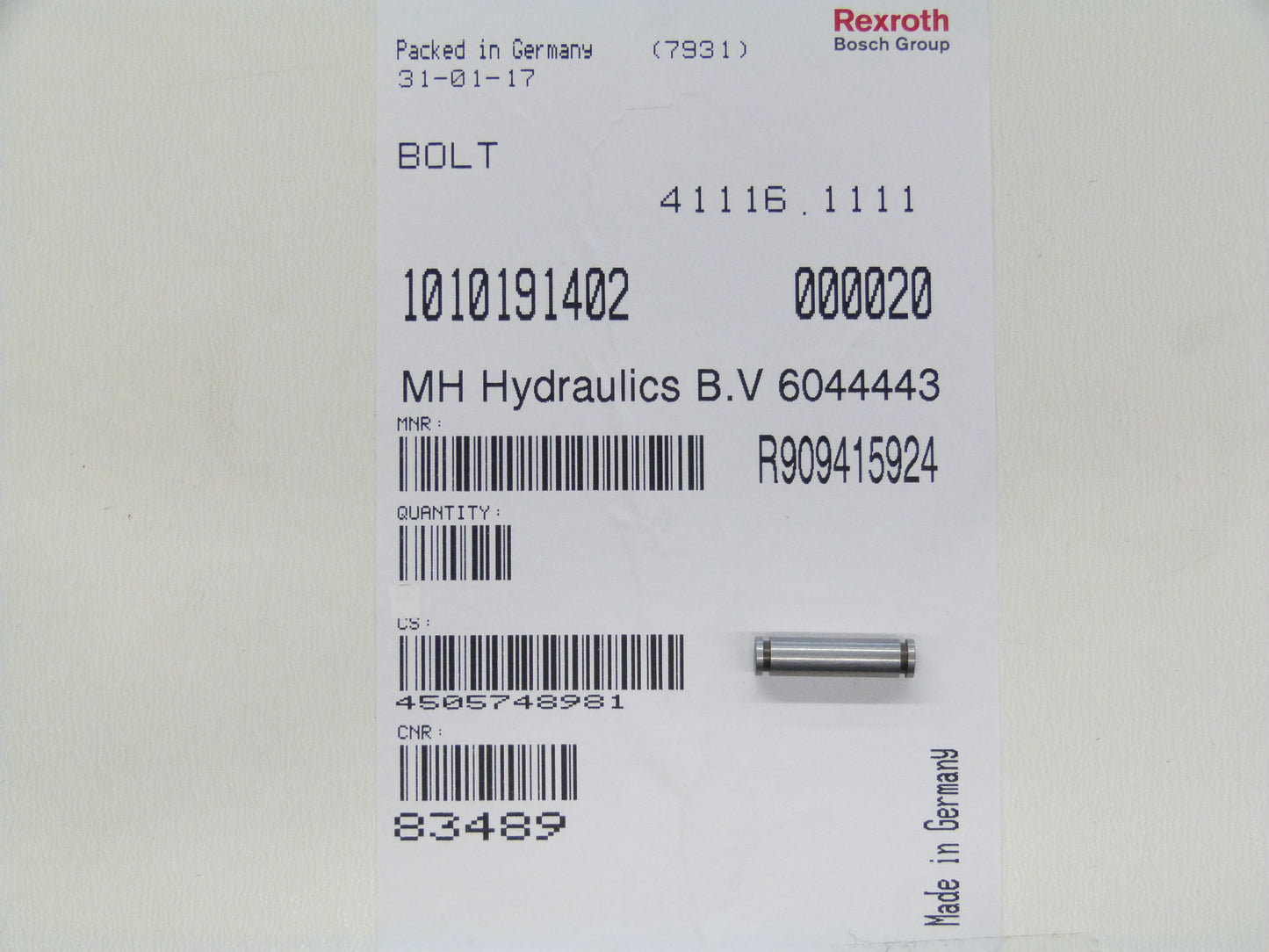 Image 1 of BOLT