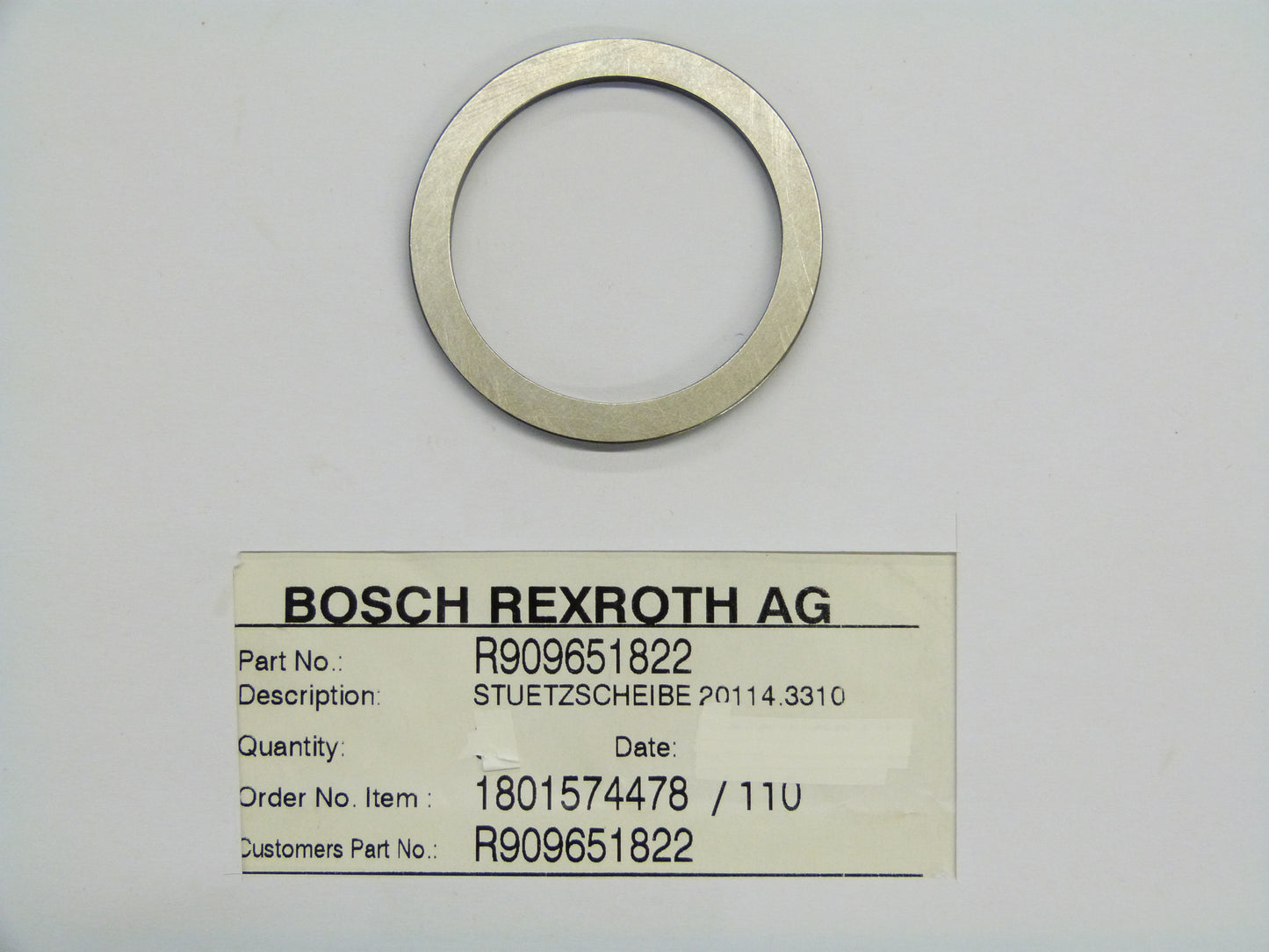 Image 1 of BACK UP PLATE