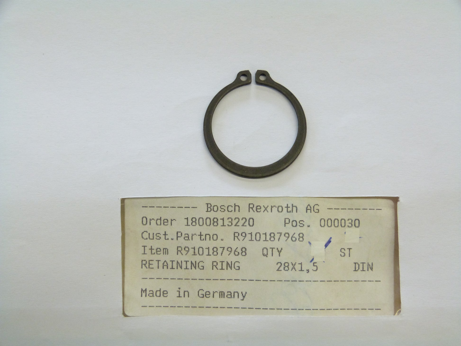 Image 1 of RETAINING RING