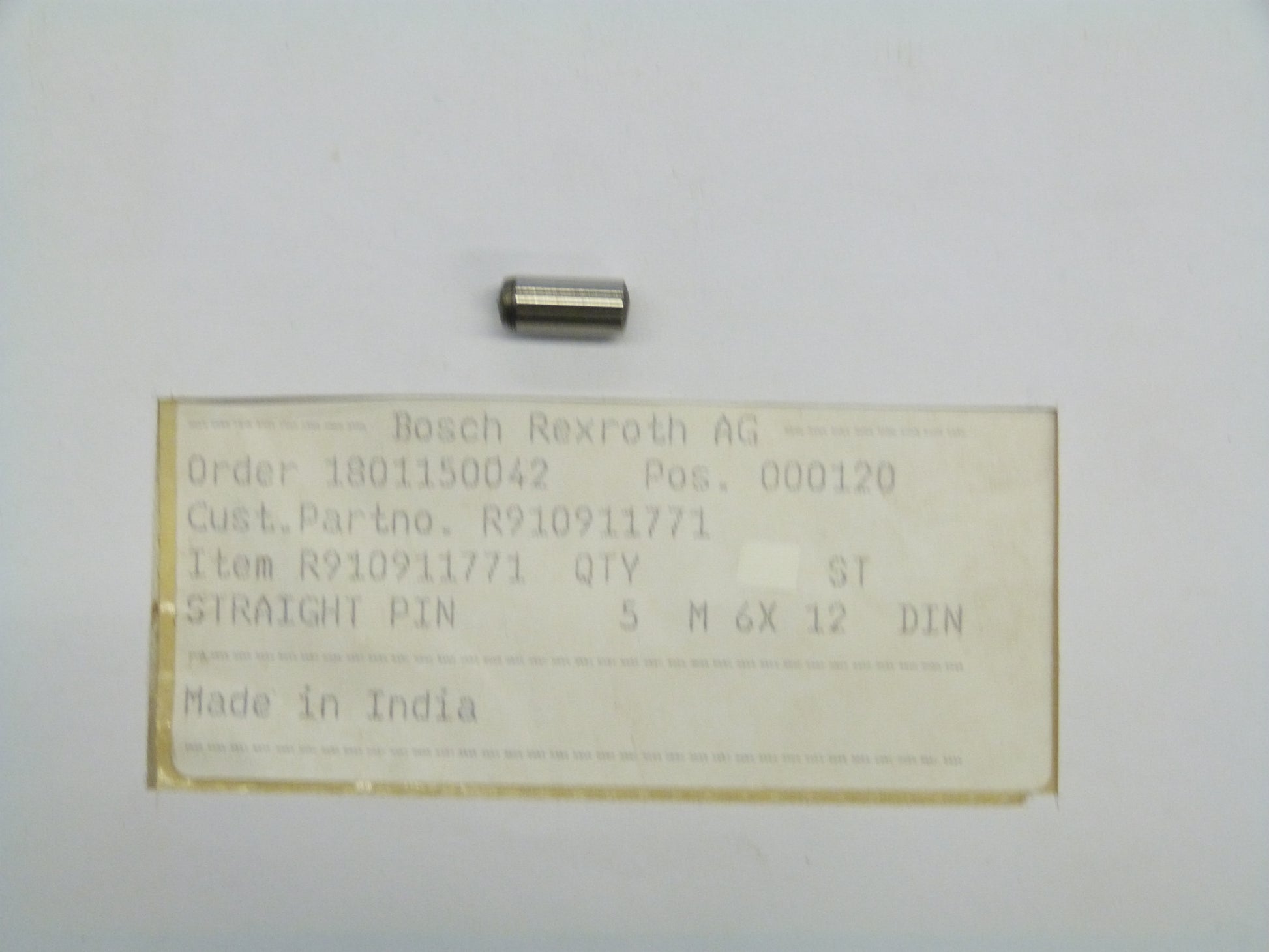 Image 1 of CYLINDER PIN