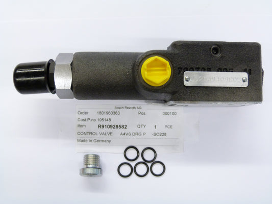 Image 1 of STEERING VALVE A4VS DRG P -SO228
