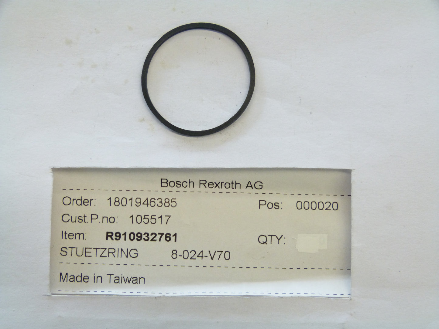 Image 1 of BACK-UP RING