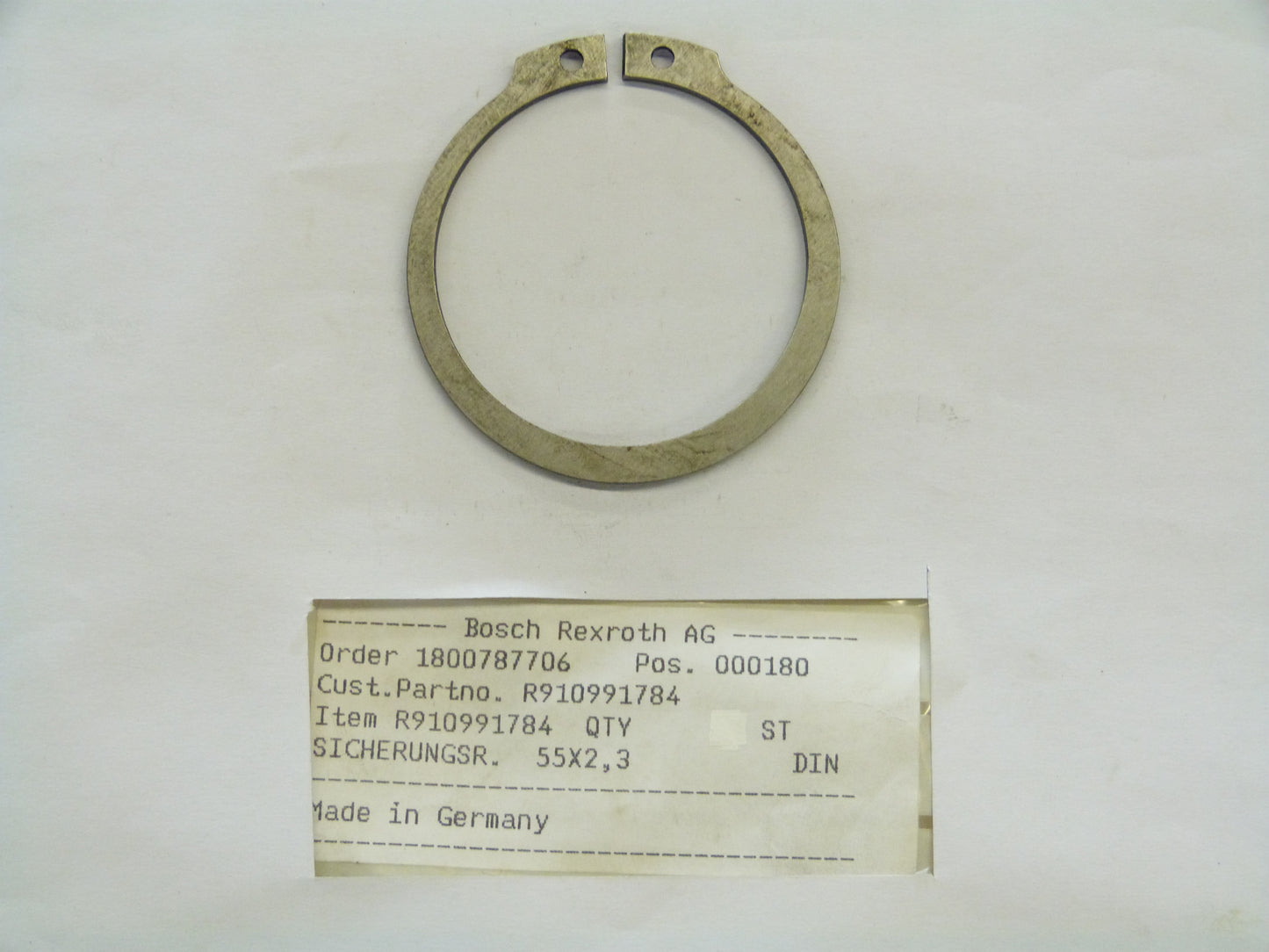 Image 1 of RETAINING RING