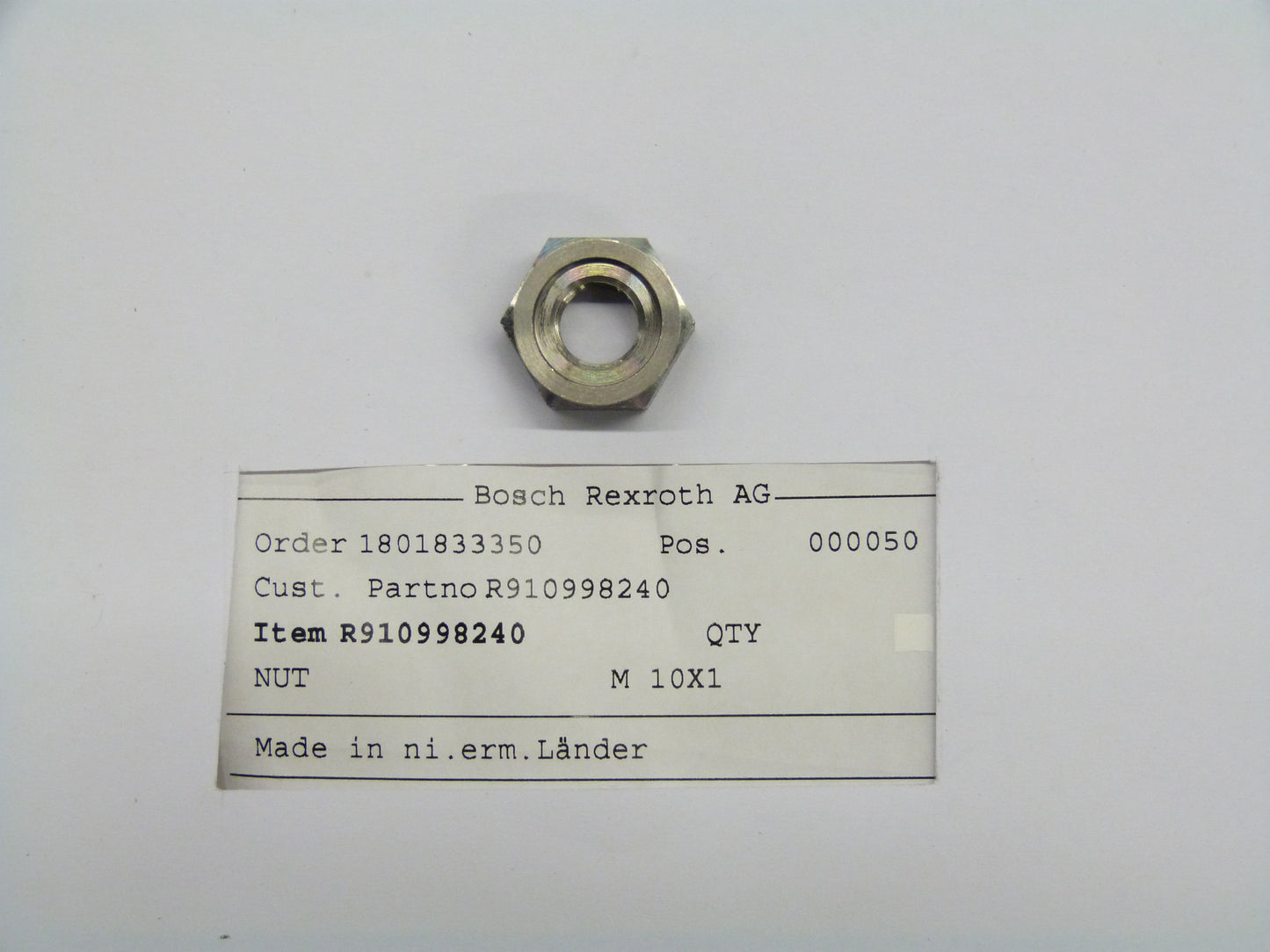 Image 1 of NUT