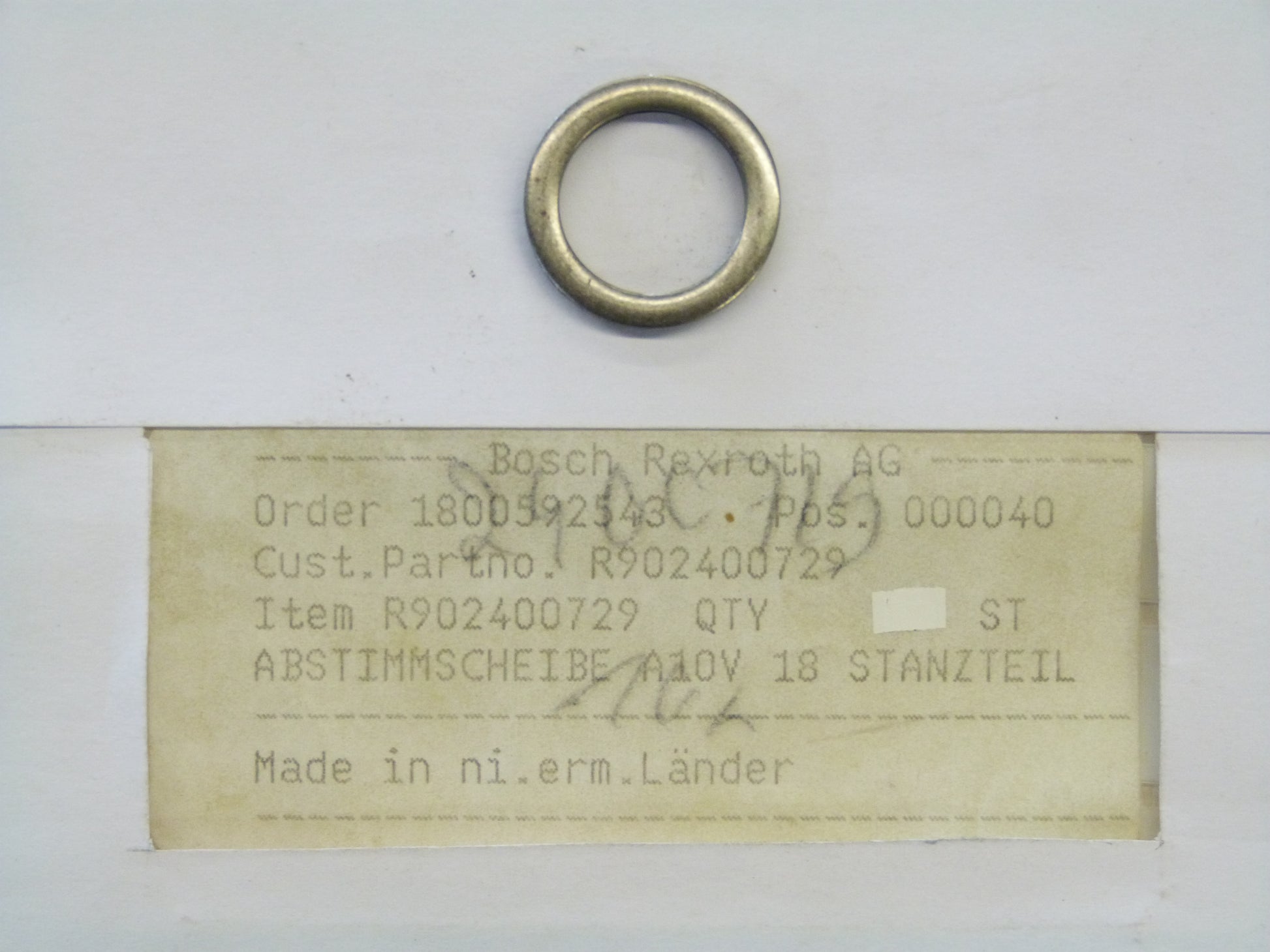 Image 1 of ADJUSTMENT SHIM
