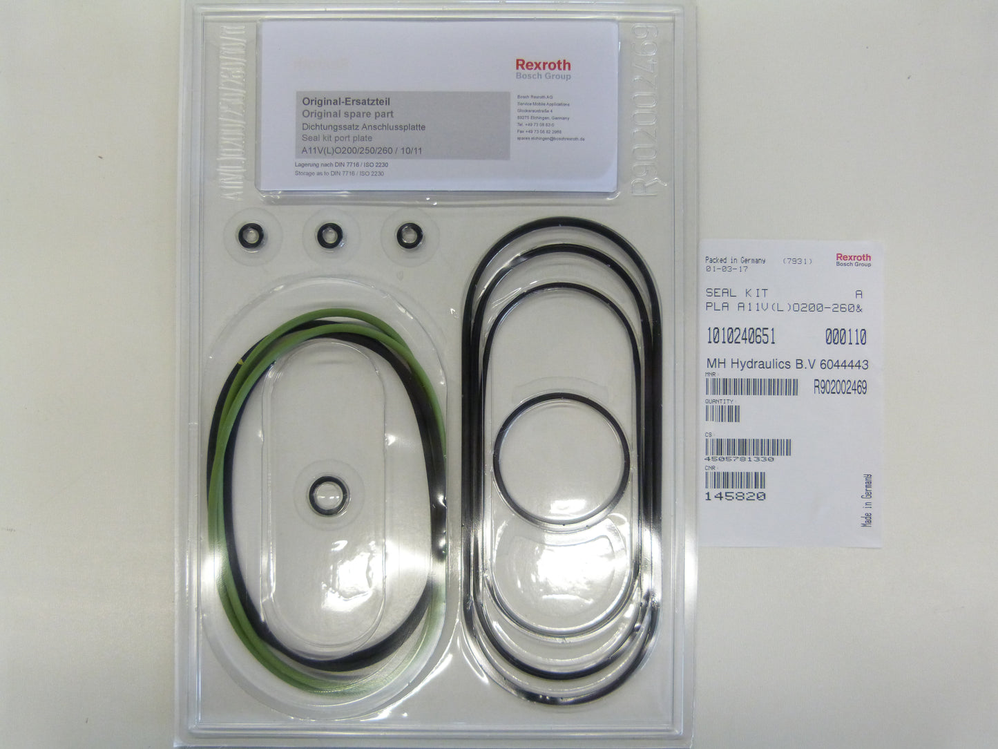 Image 1 of SEAL KIT END COVER
