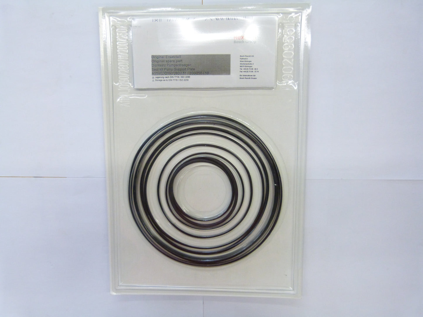 Image 1 of SEAL KIT PUMP SUPPORT PLATE