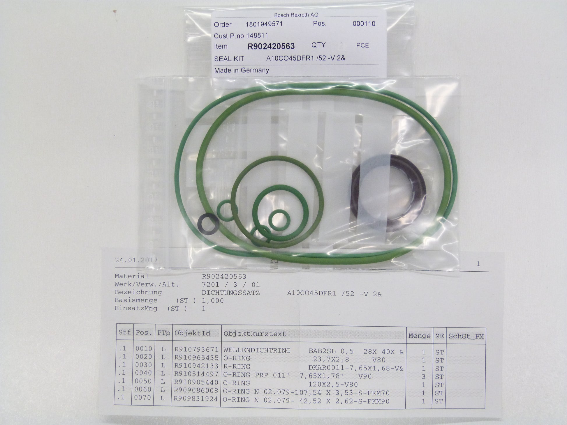 Image 1 of DICHTS.LA10CO45DFR1/52R-VUC 2403801