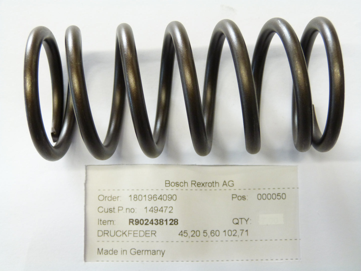 Image 1 of PRESSURE SPRING