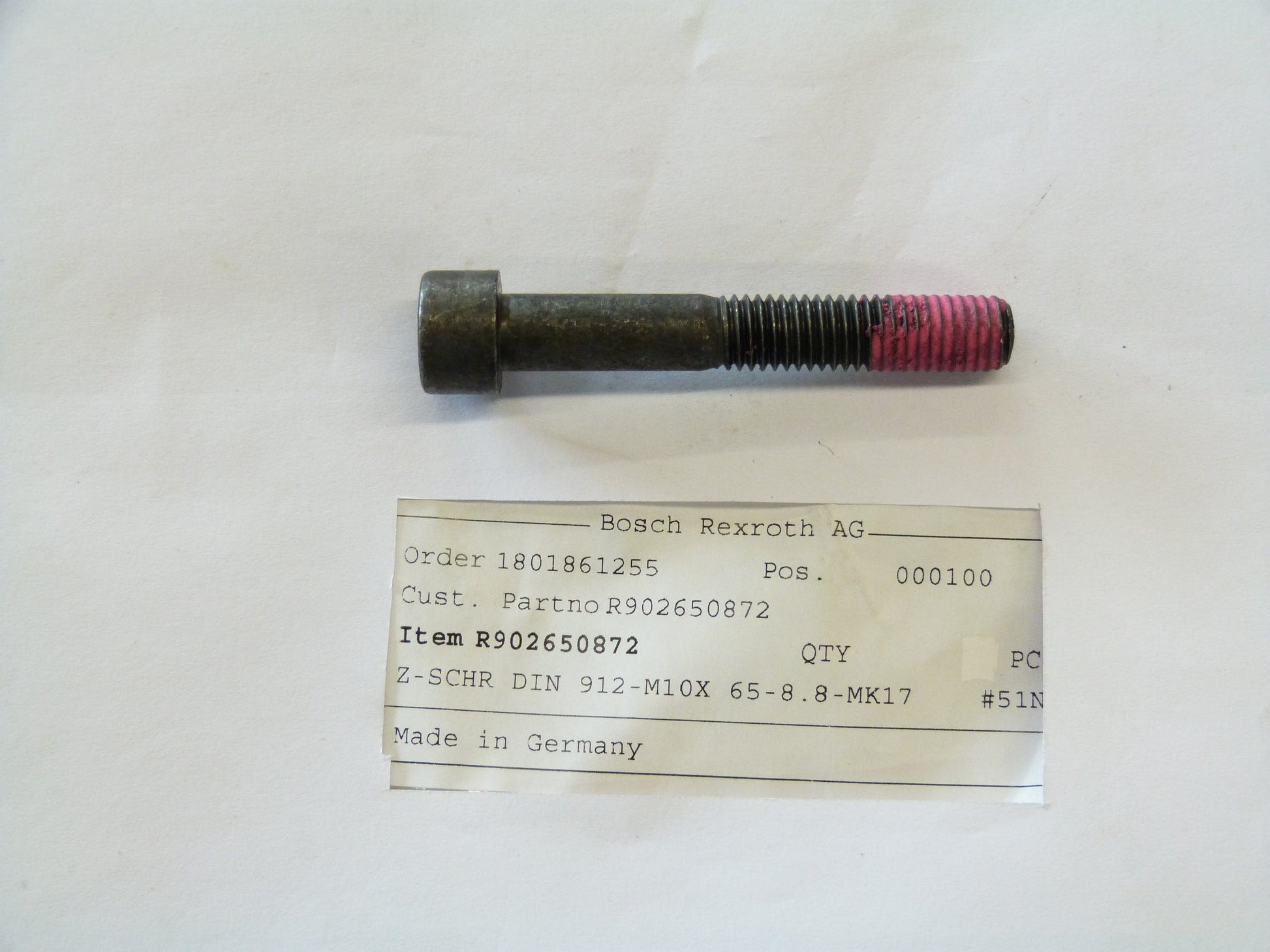 Image 1 of SOCKET-HEAD SCREW
