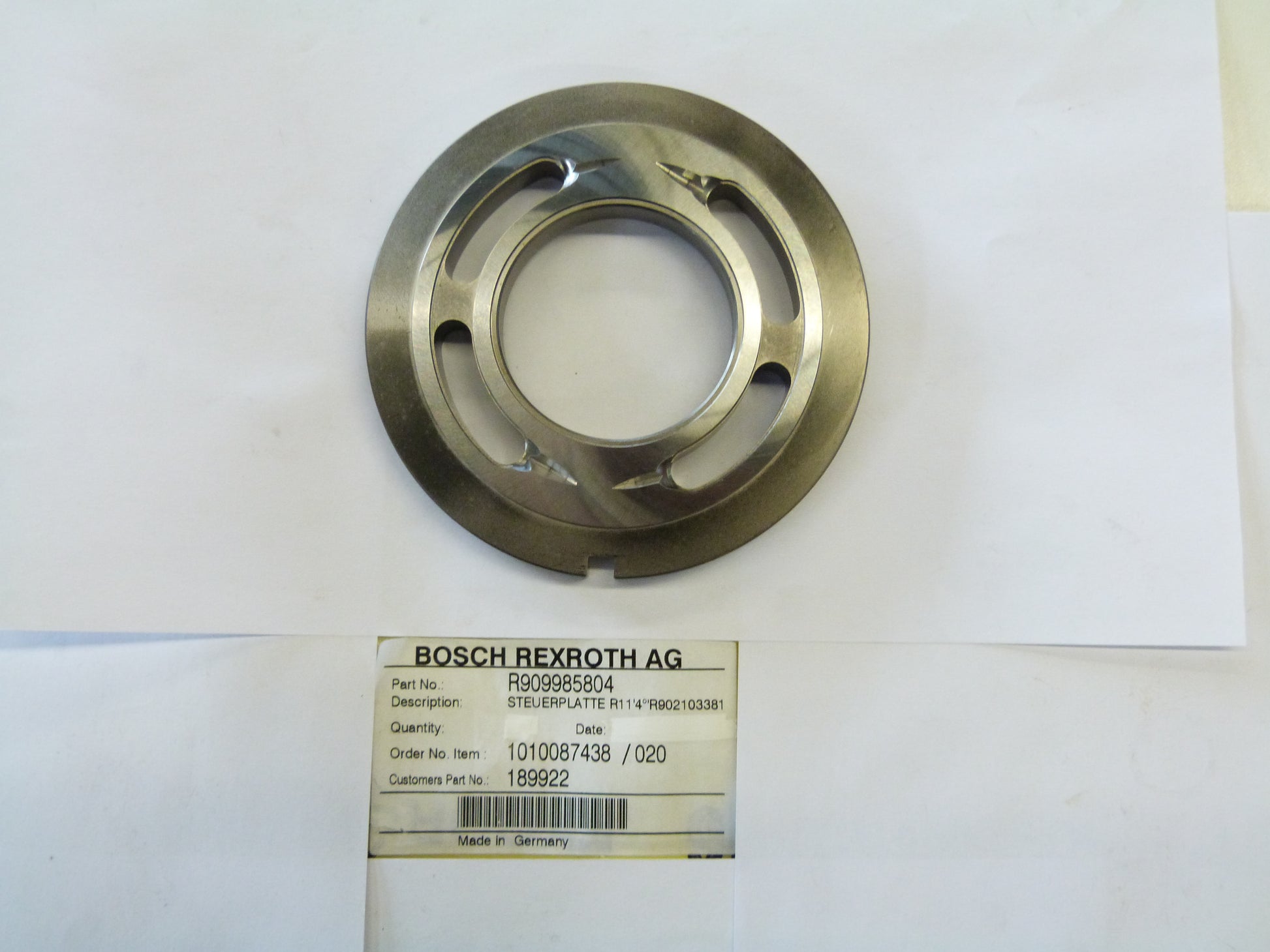 Image 1 of CONTROL PLATE
