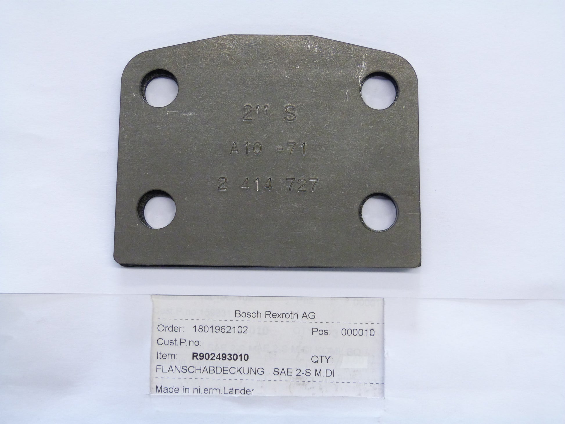 Image 1 of FLANGE COVER