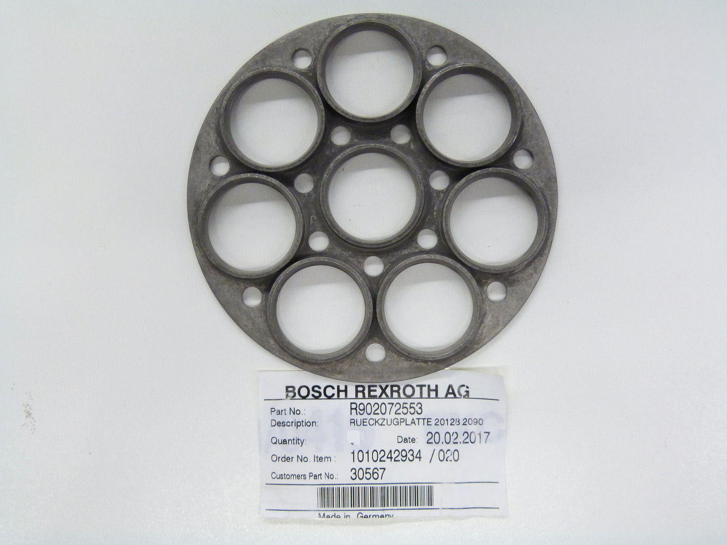 Image 1 of RETAINERPLATE