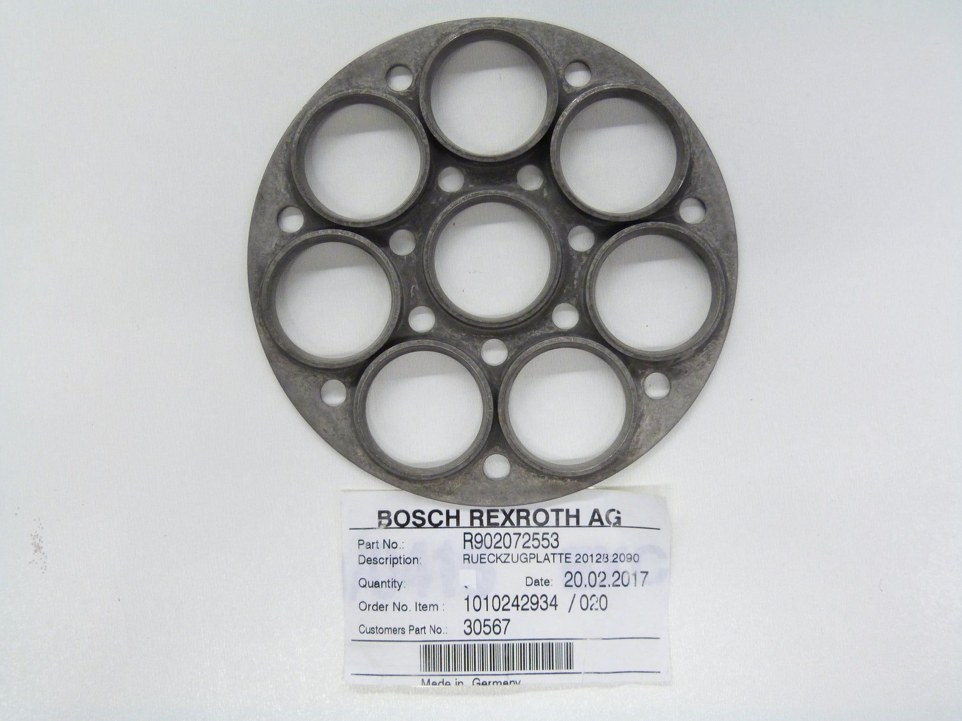 Image 1 of RETAINERPLATE