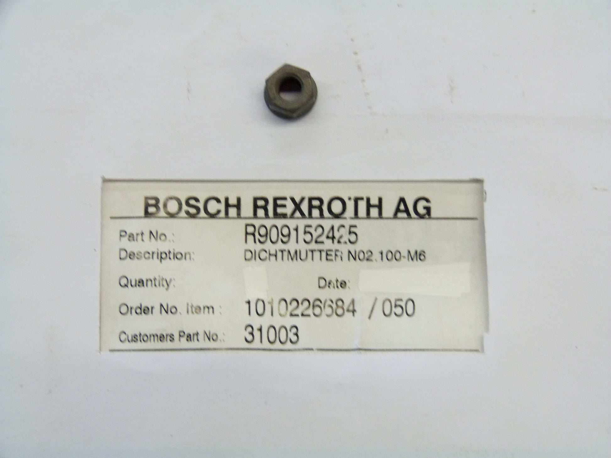 Image 1 of SEAL LOCK NUT