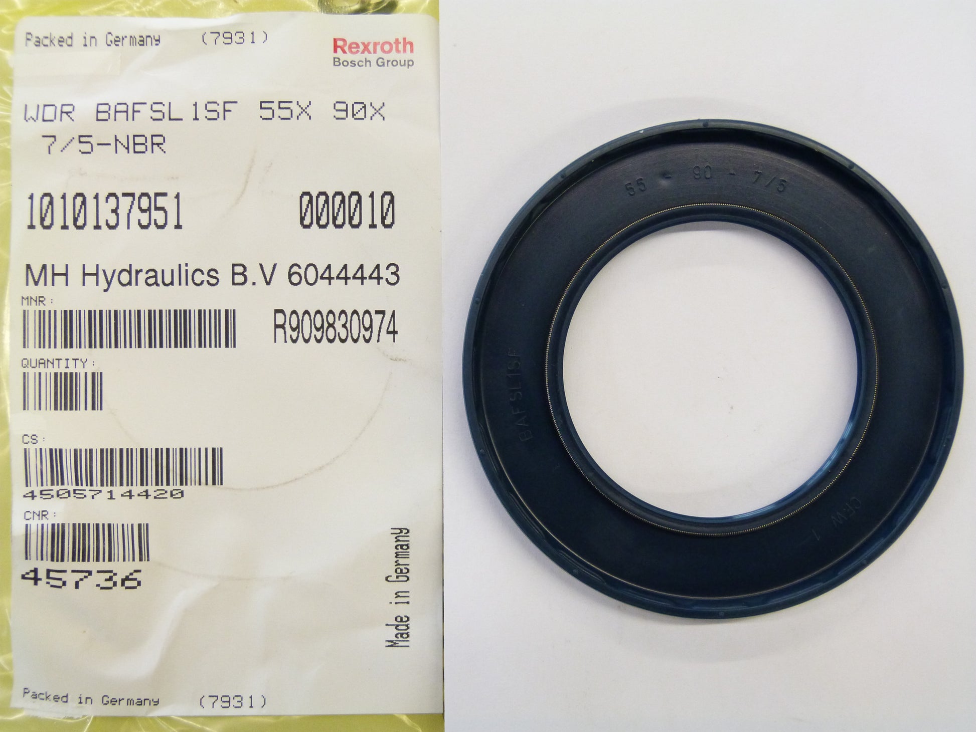 Image 1 of OLIEKEERRING  55,00X00,00X7,00BABSL   779673