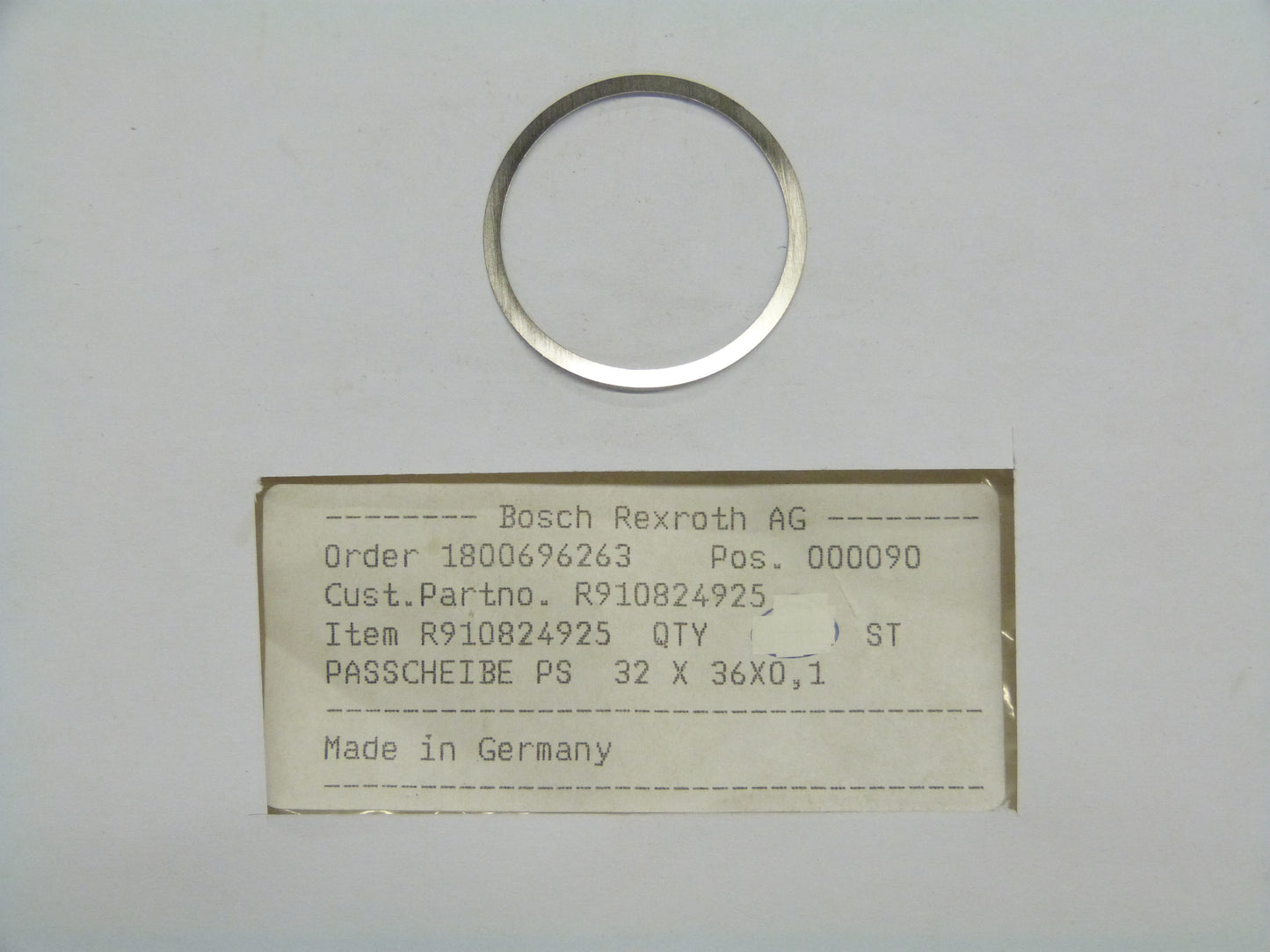 Image 1 of PASSCHEIBE 32x36x0,10