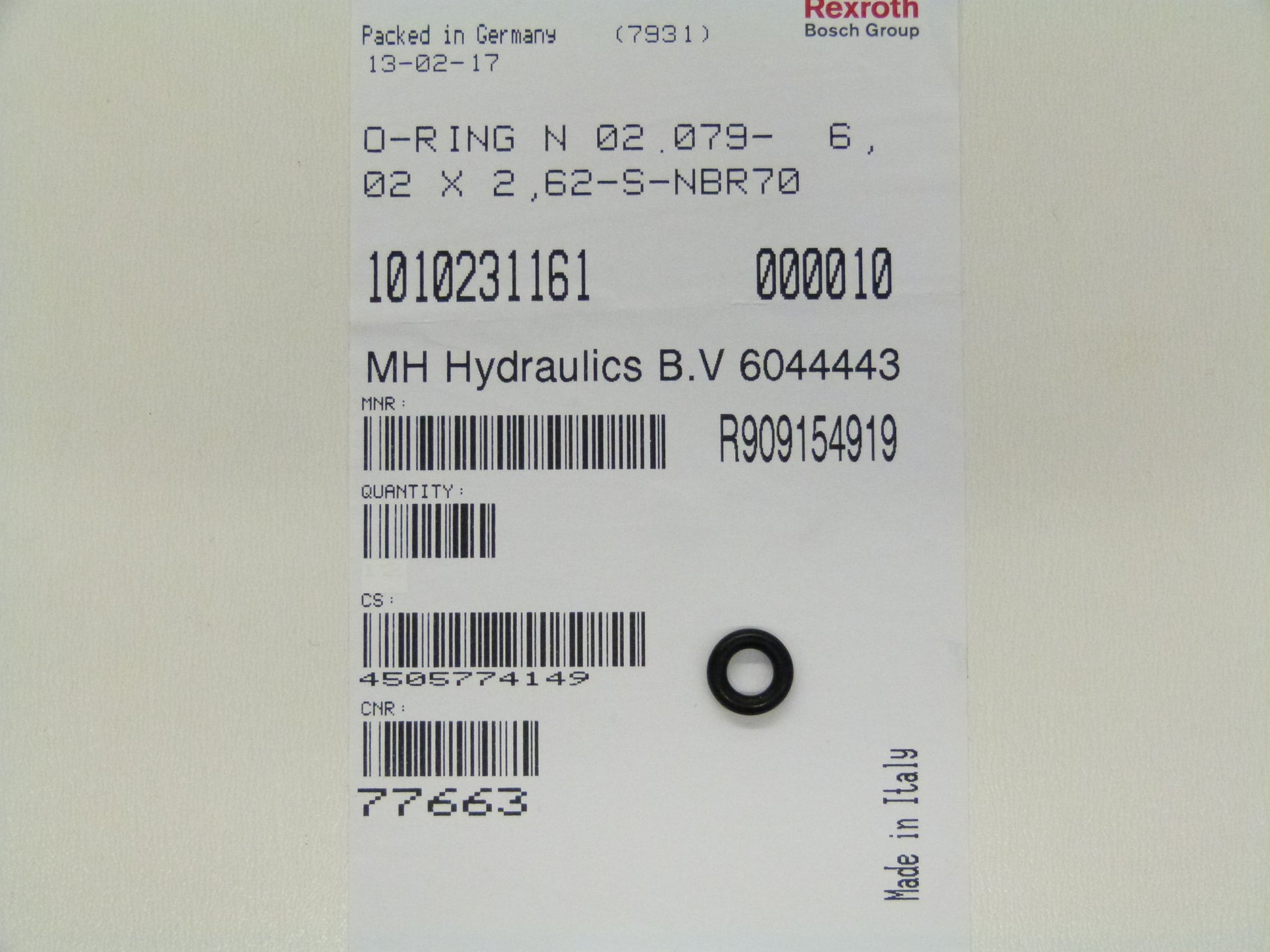 Image 1 of O-RING