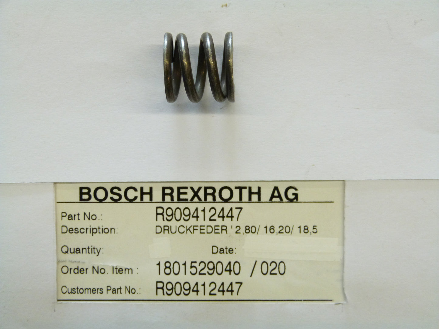 Image 1 of PRESSURE SPRING