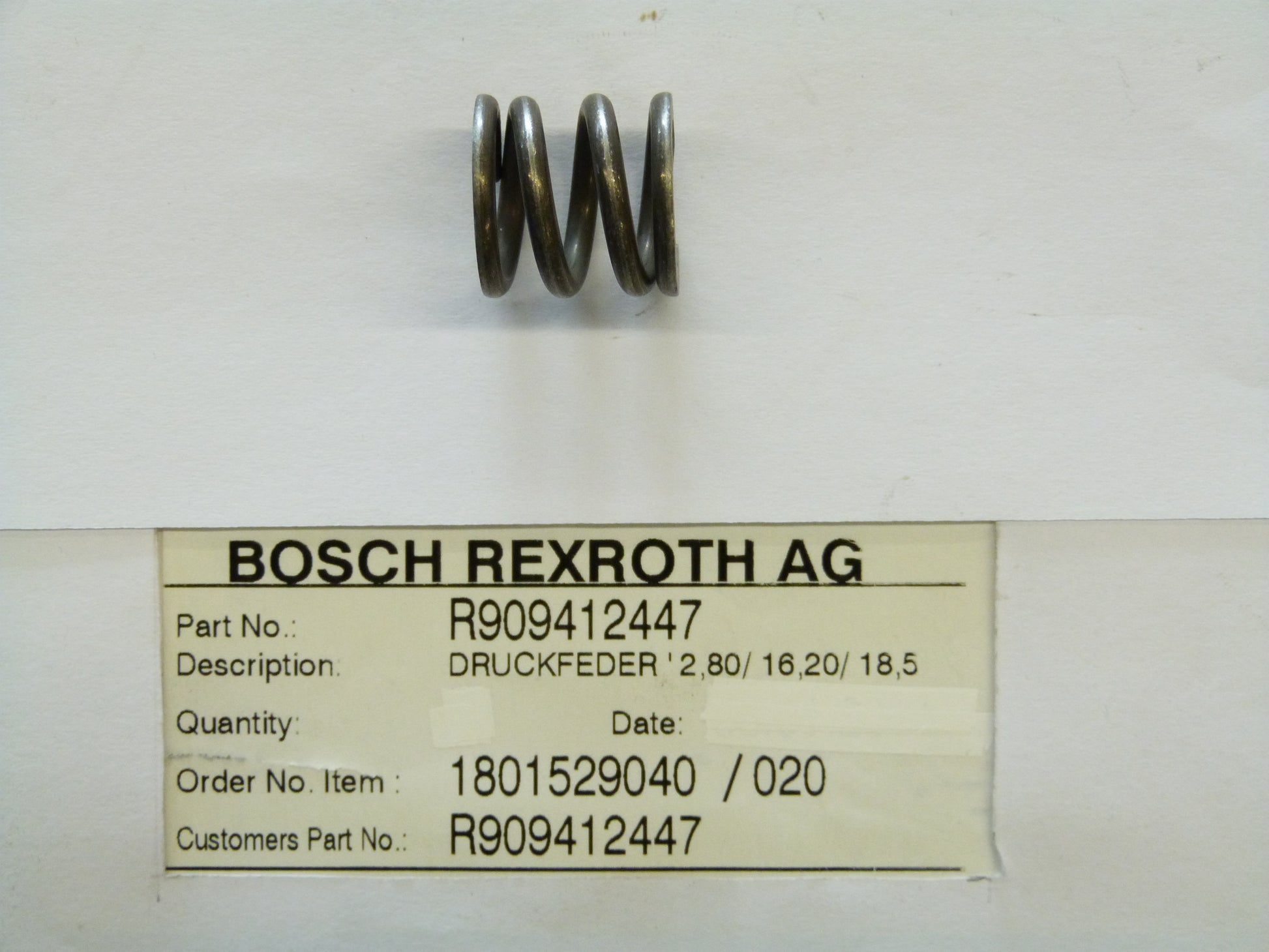 Image 1 of PRESSURE SPRING