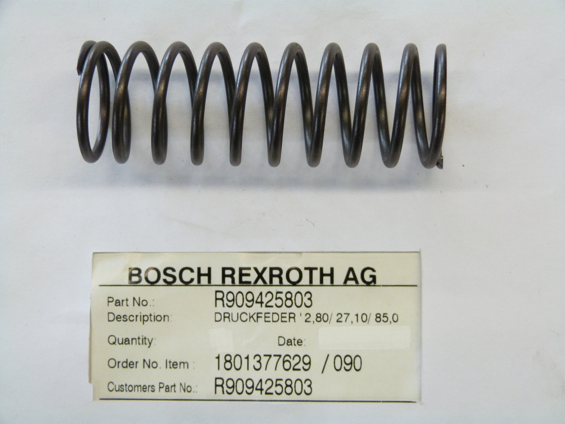 Image 1 of PRESSURE SPRING