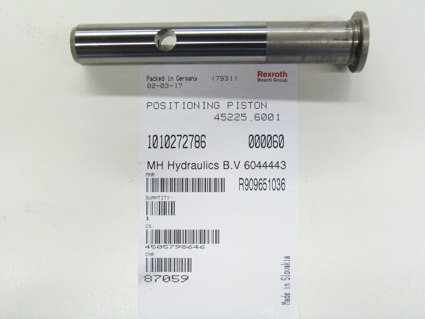 Image 1 of CONTROL PISTON