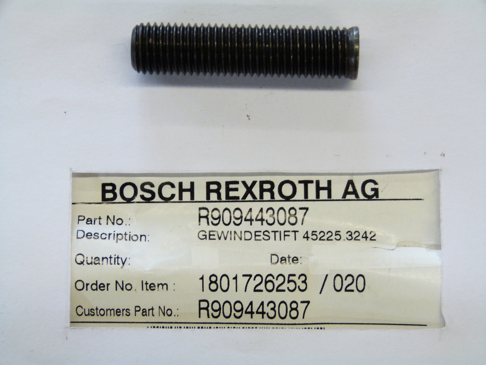 Image 1 of THREADED PIN