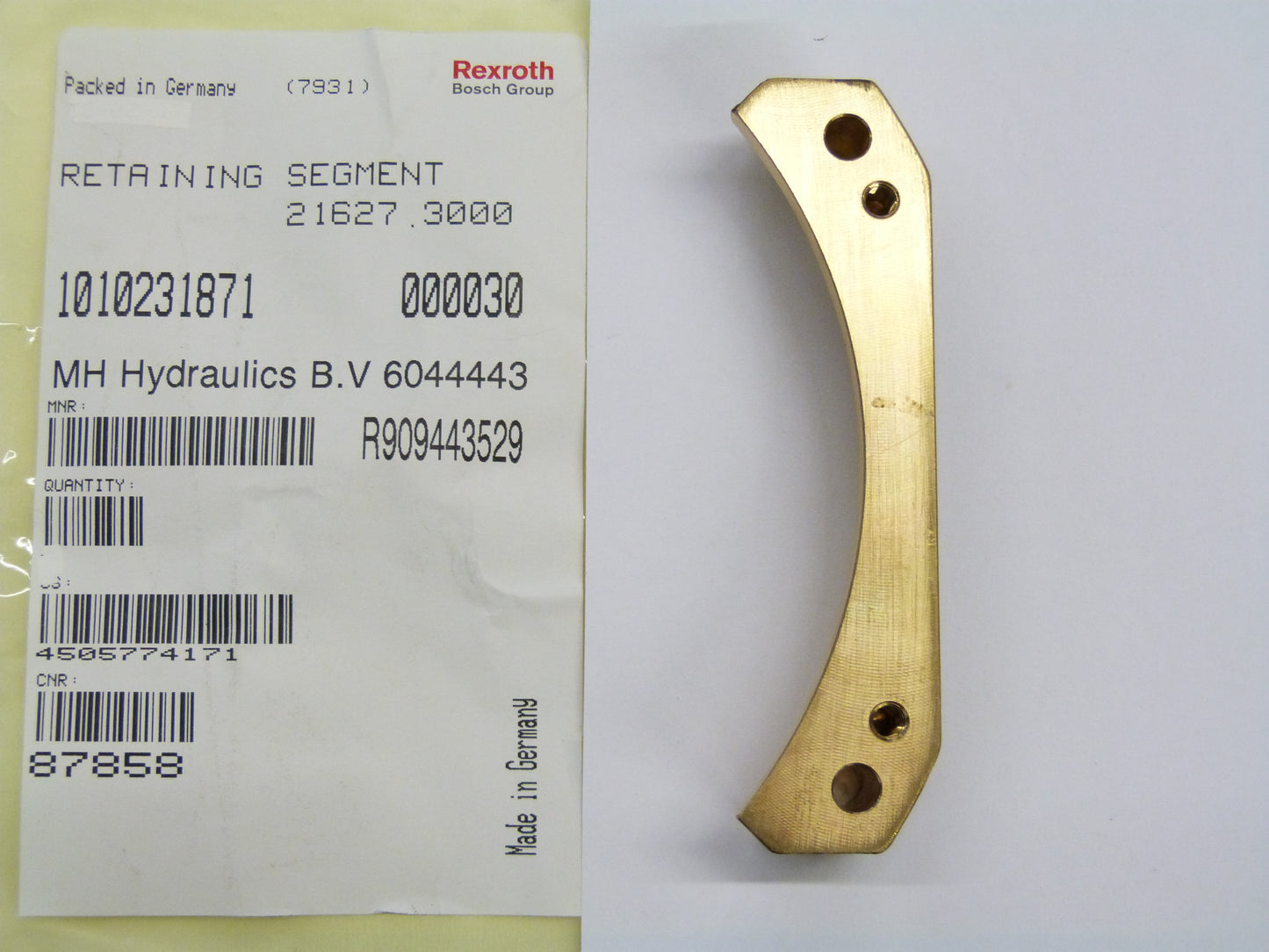 Image 1 of RETAINING SEGMENT