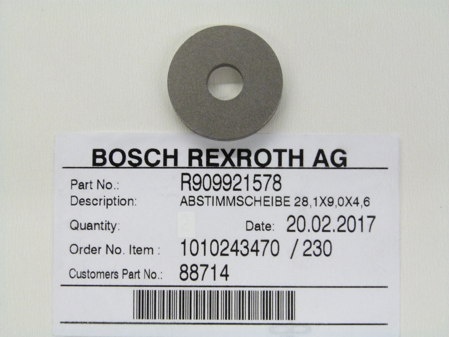 Image 1 of ADJUSTMENT SHIM
