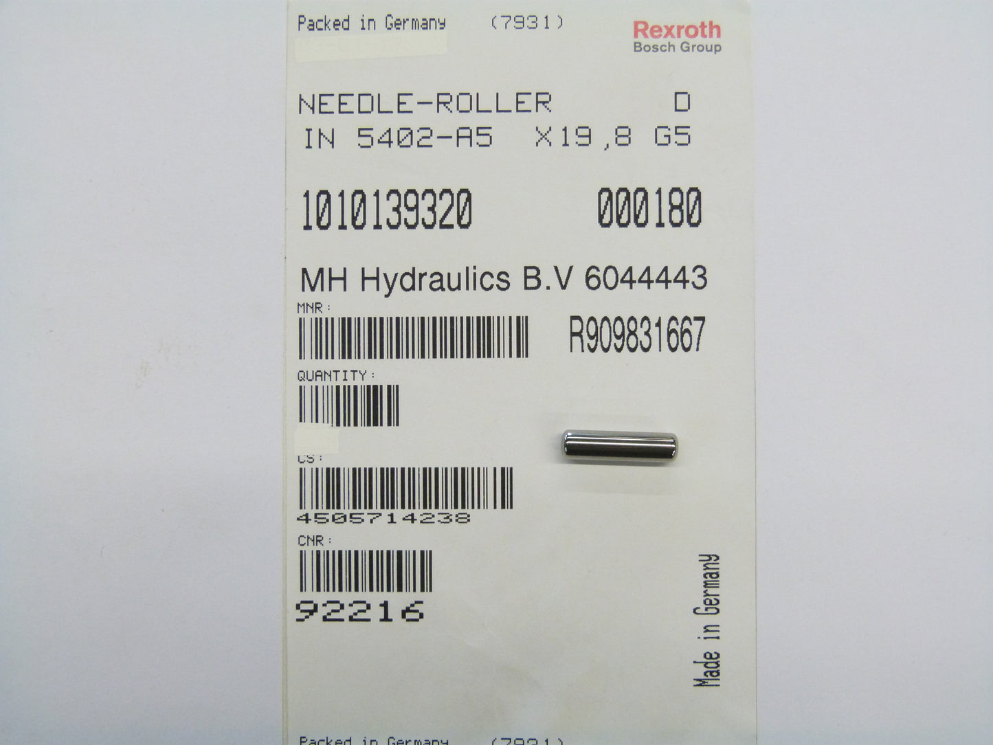 Image 1 of NEEDLE ROLLER