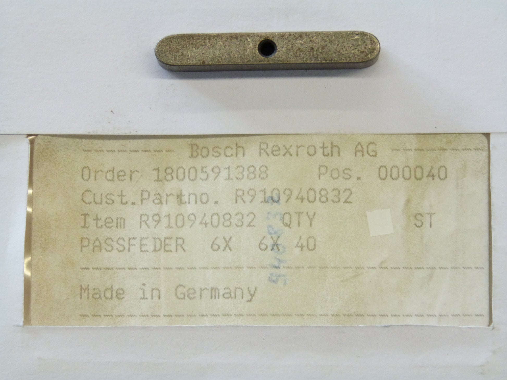 Image 1 of SHAFT KEY