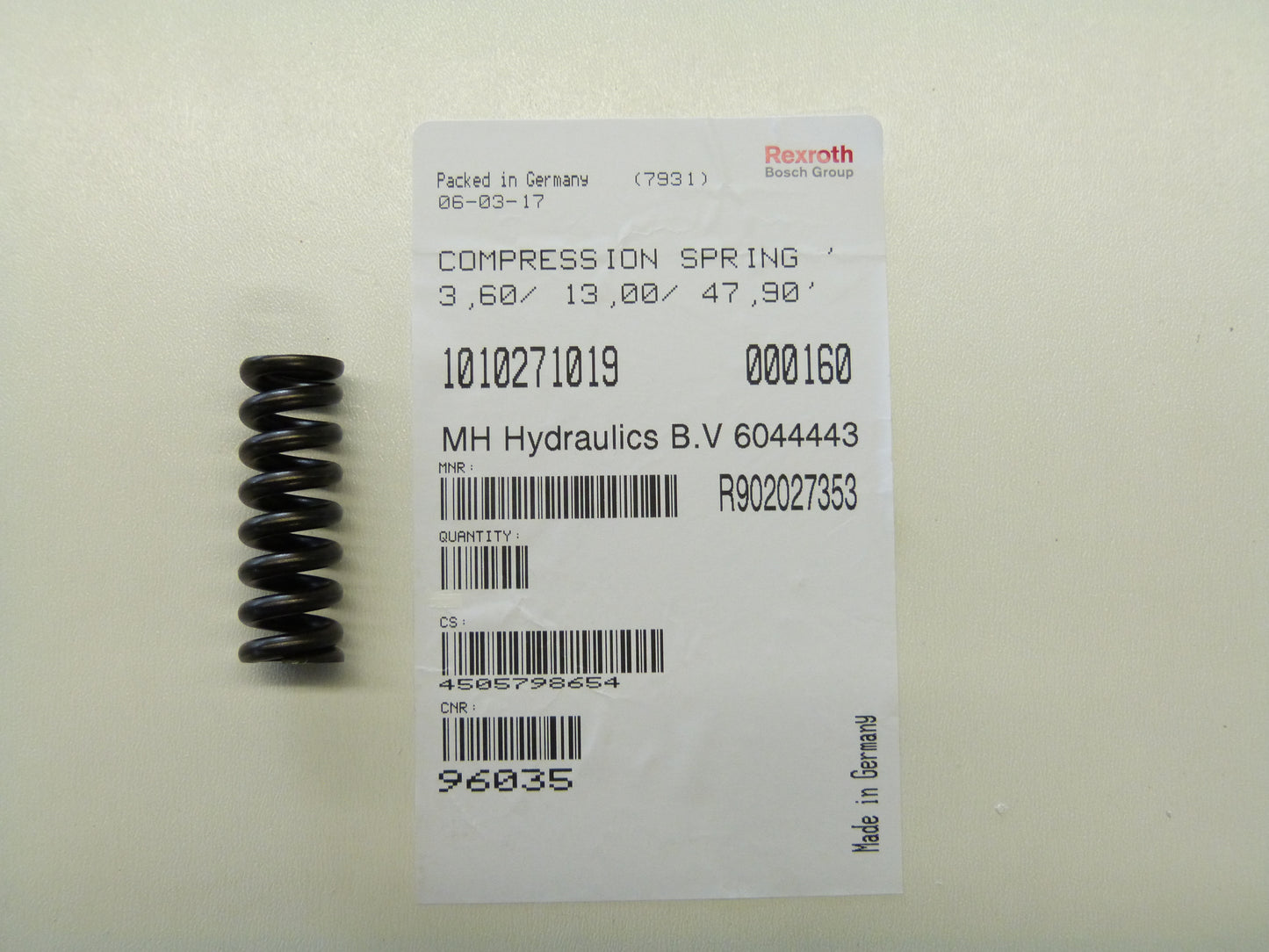 Image 1 of PRESSURE SPRING