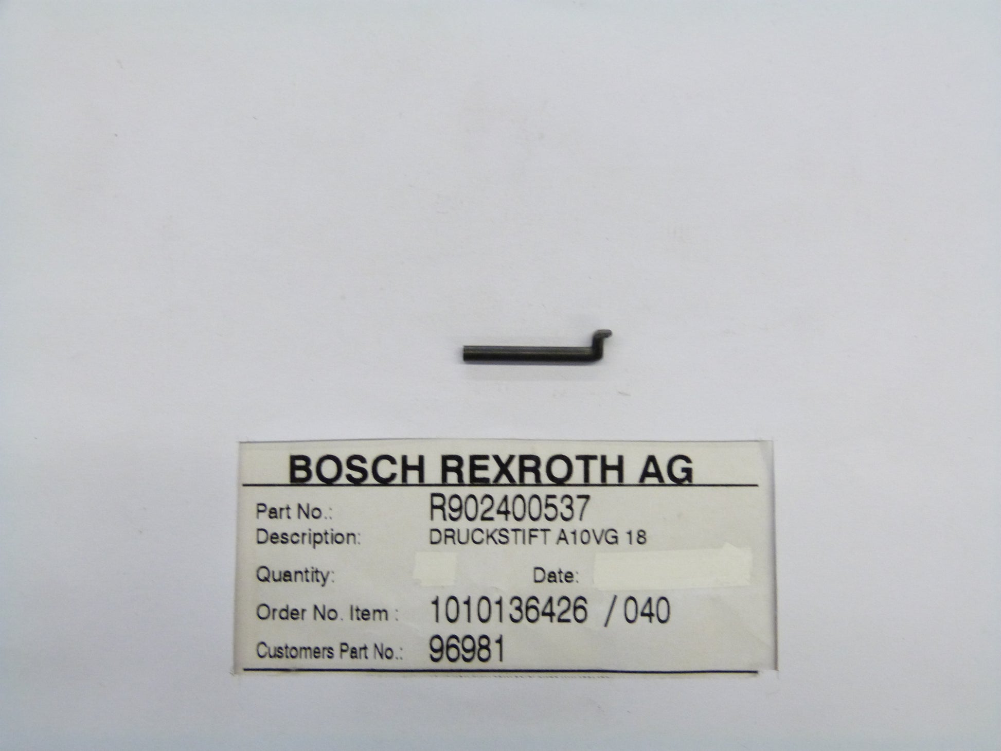 Image 1 of BARREL PIN
