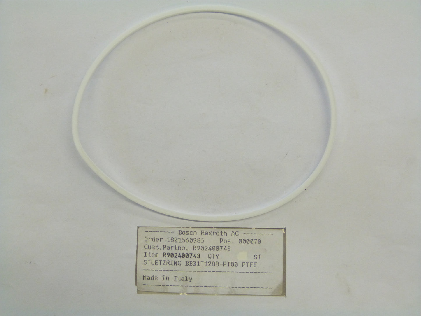 Image 1 of BACK-UP RING