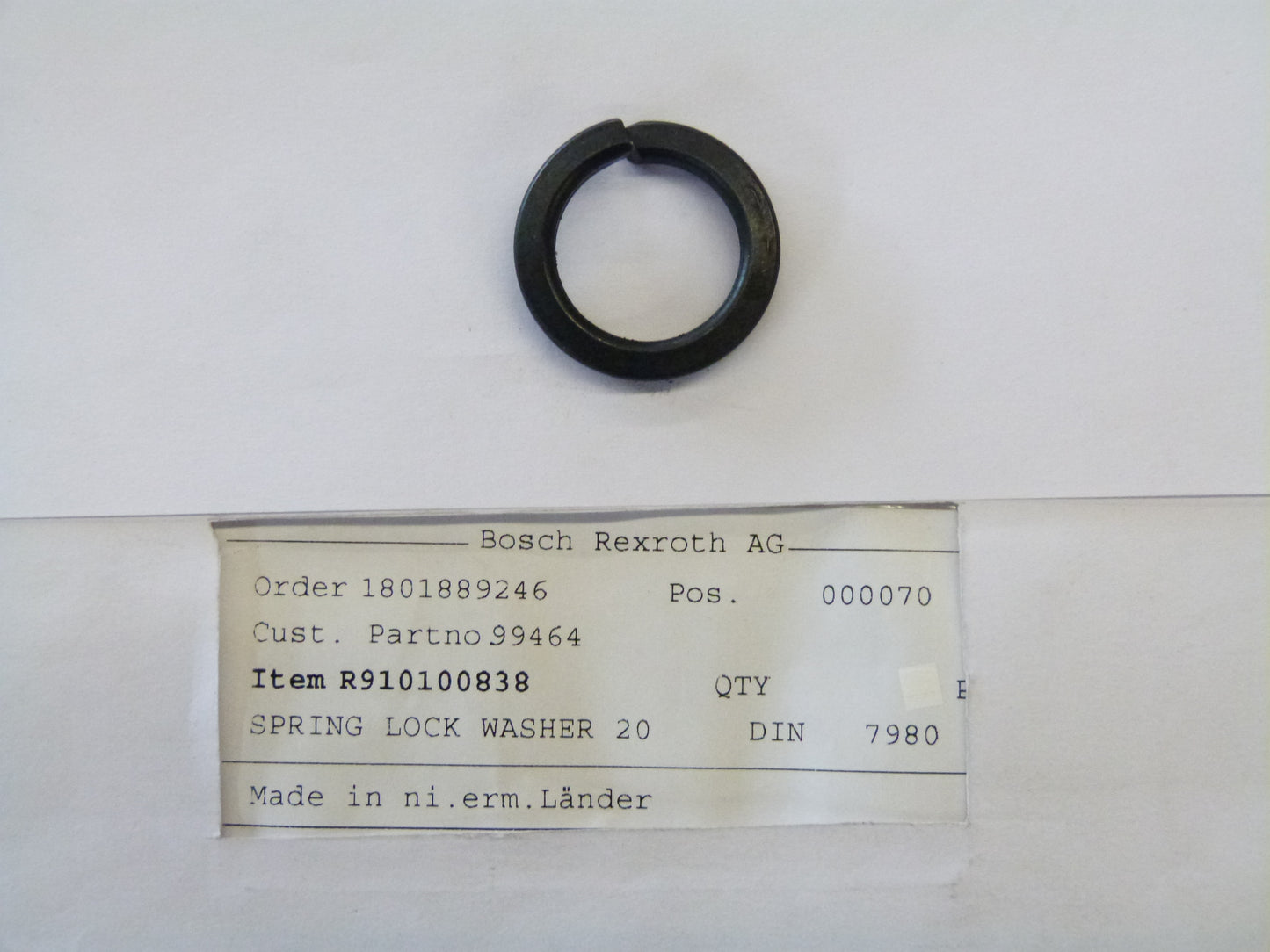 Image 1 of SPRING WASHER